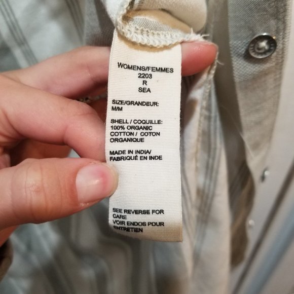 Woolrich striped boho tunic medium - Picture 3 of 6